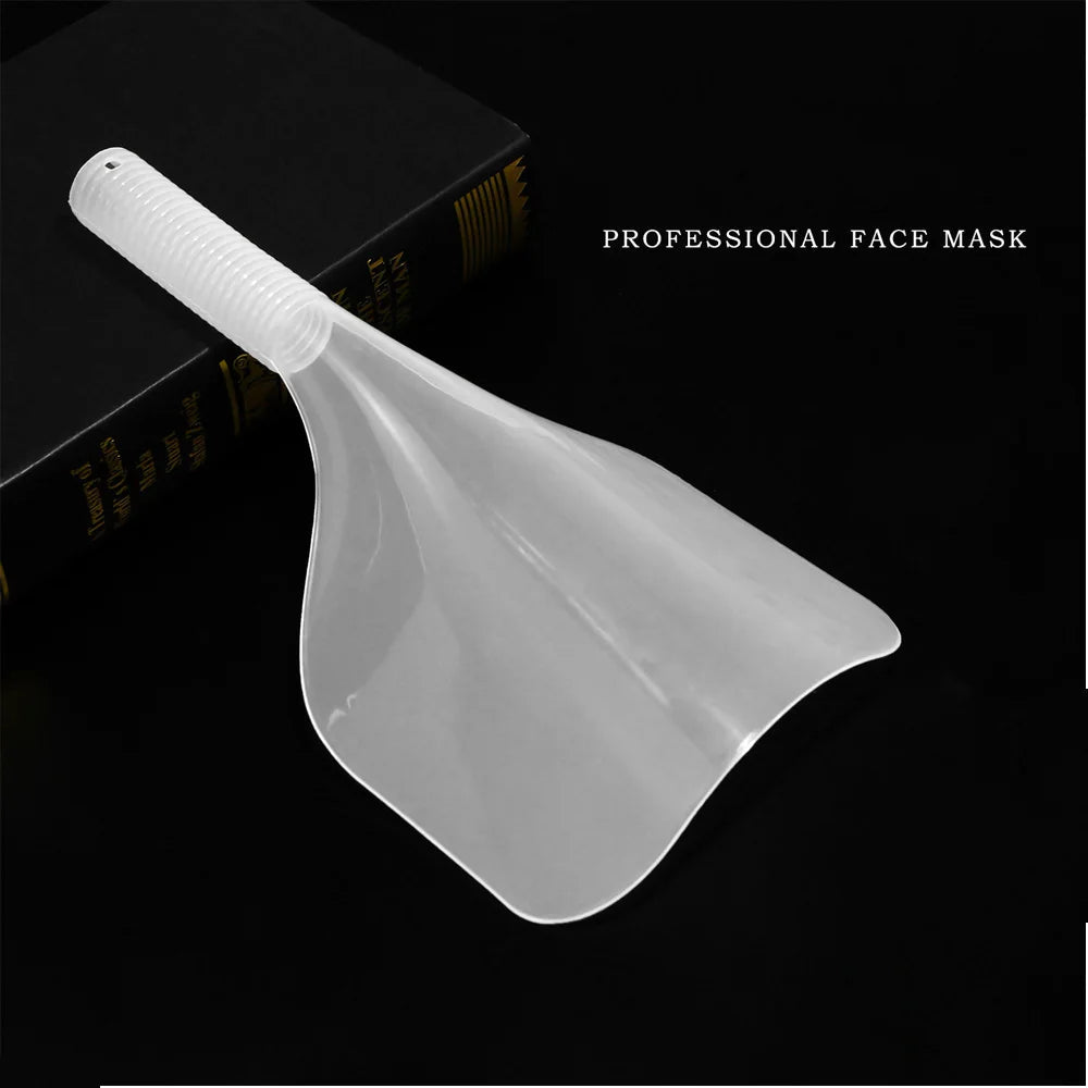 Barber Clear Plastic Hairspray Face Shield Hair Cut Pads Hair Salon Hairdressing Water Proof Spray Shields for Face Eyes Protect dylinoshop