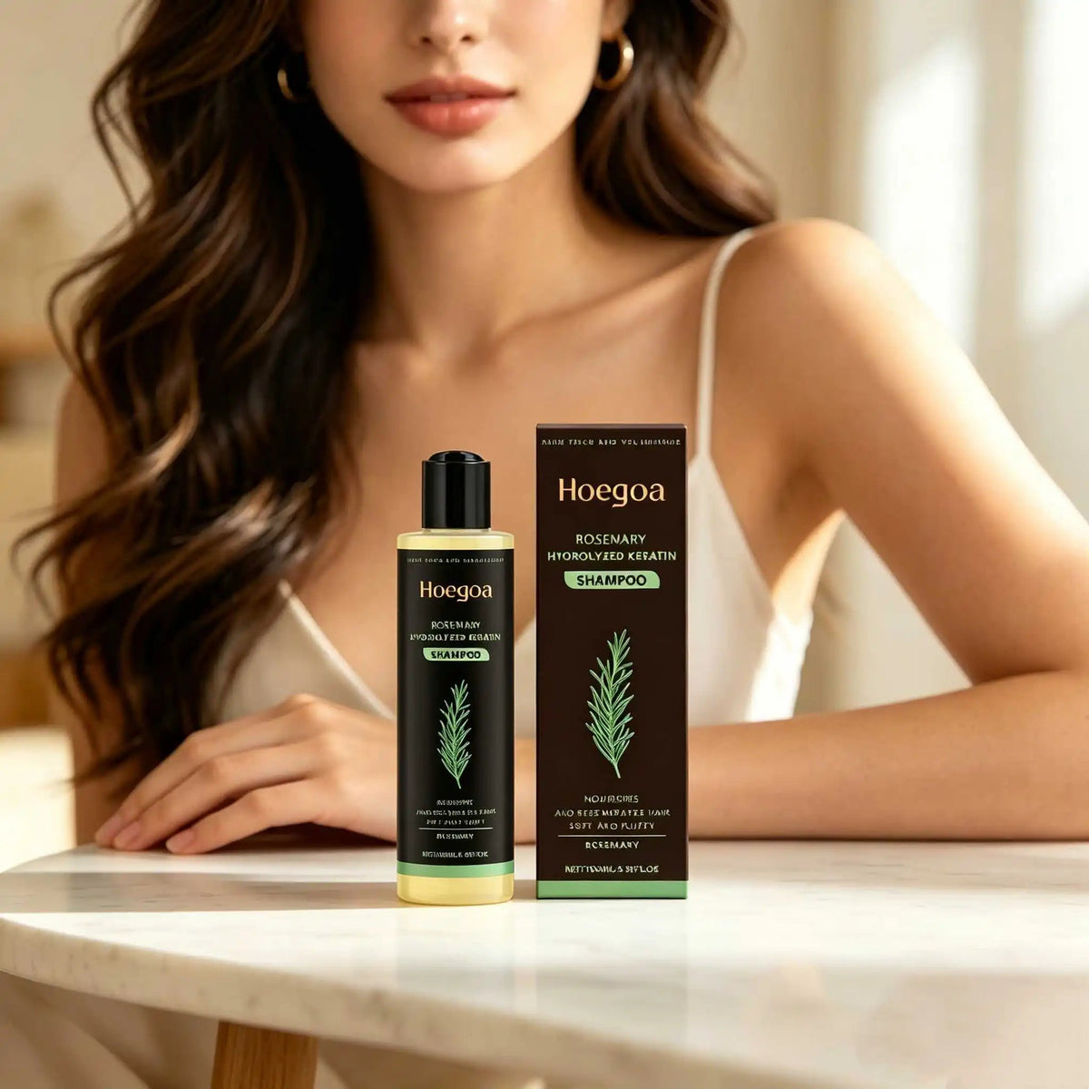 Thickening Shampoo Control Oil Boost Volume Strengthen Strands Reduce Breakage Nourishing Repairing Rosemary Hair Care Shampoo dylinoshop
