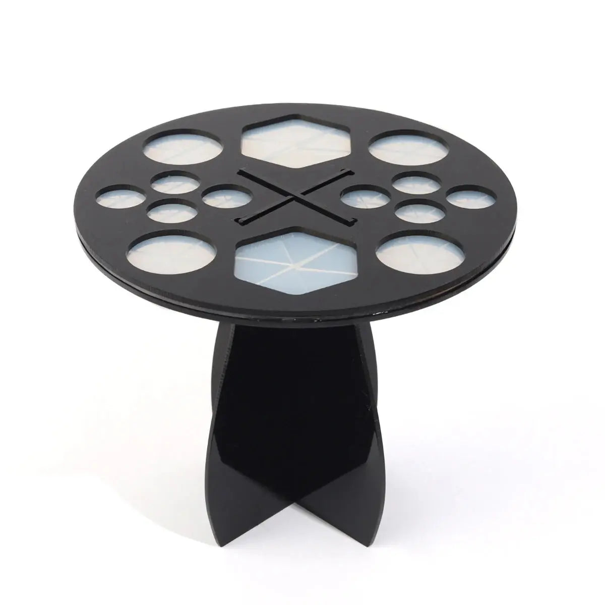 Acrylic Makeup Brush Drying Rack, 14 or 28 Holes dylinoshop