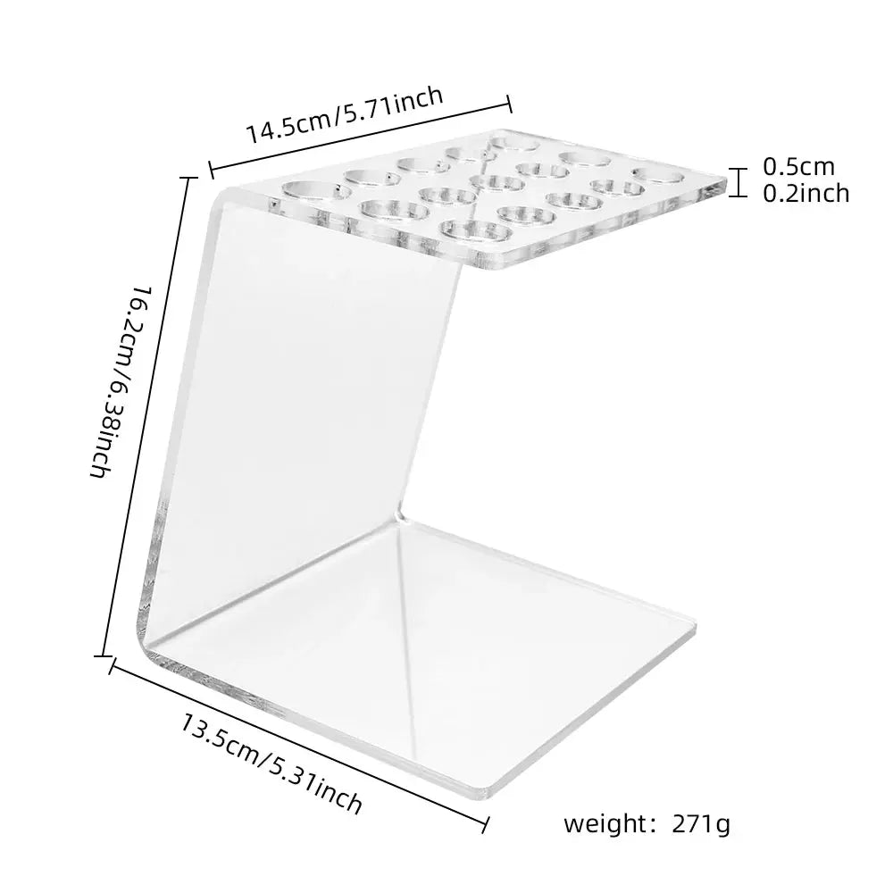 Acrylic Scissors & Shears Display Holder, Multi-Grid Organizer dylinoshop