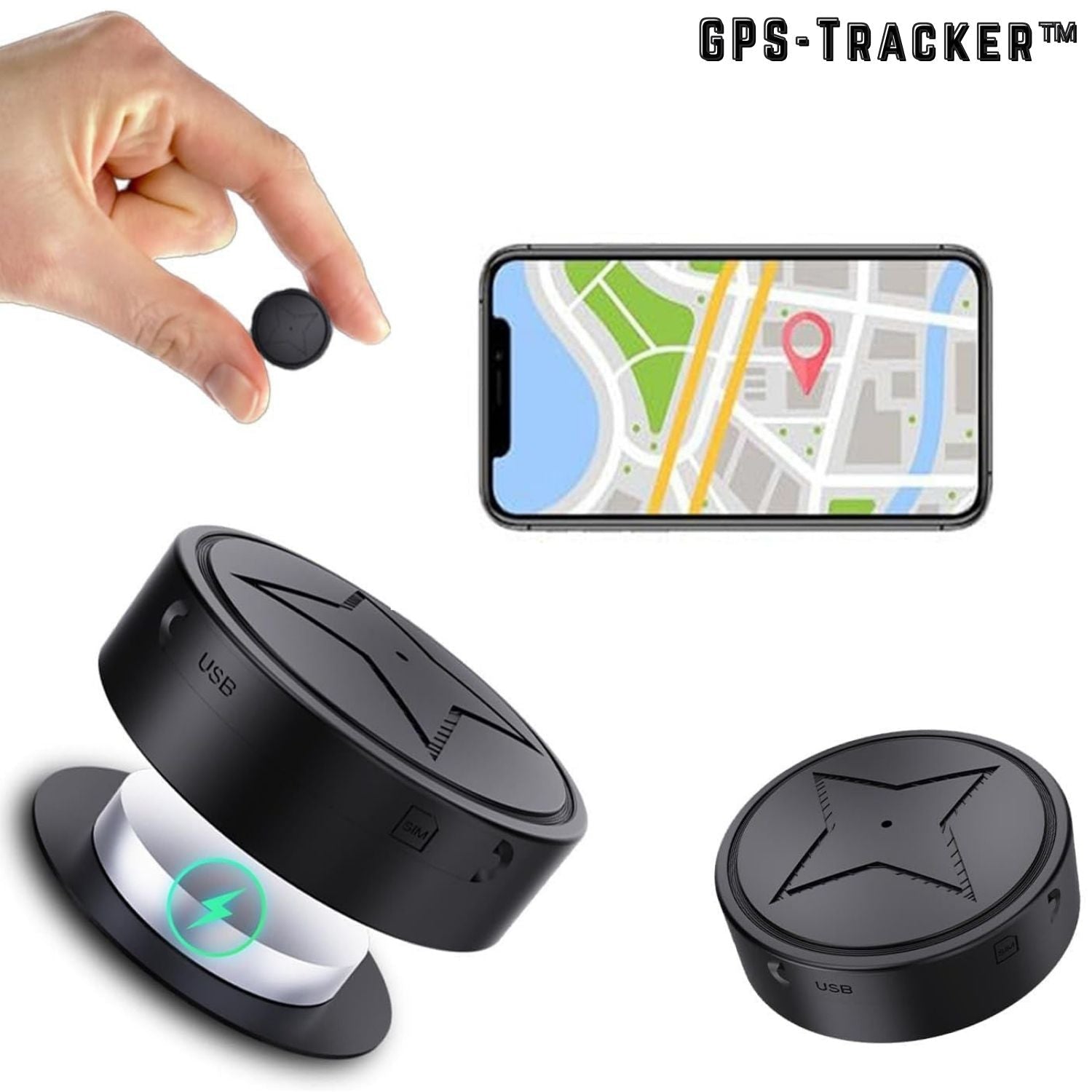 1+1 FREE | Mini Magnetic GPS Tracker™ Stay Connected & Safe 