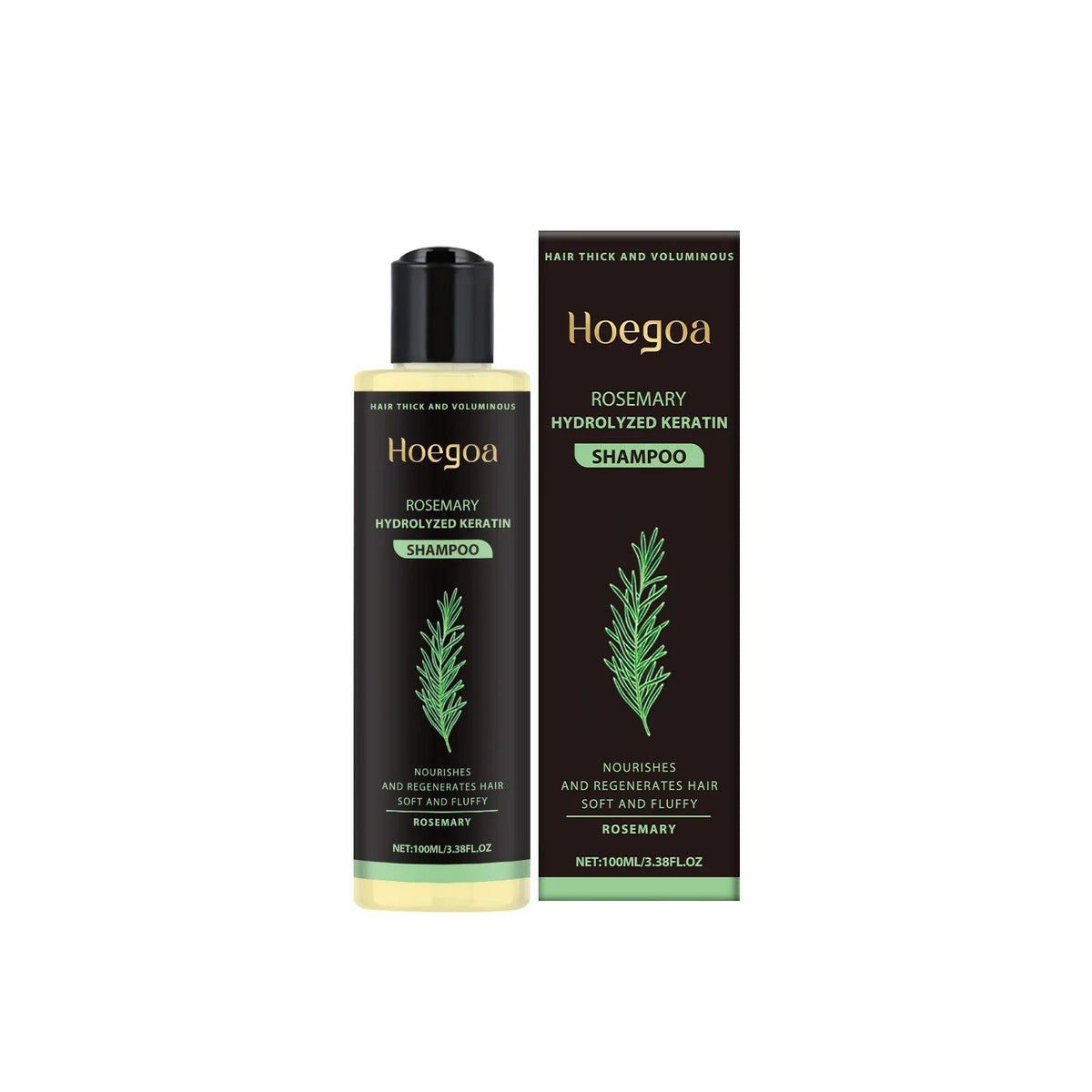 Thickening Shampoo Control Oil Boost Volume Strengthen Strands Reduce Breakage Nourishing Repairing Rosemary Hair Care Shampoo dylinoshop