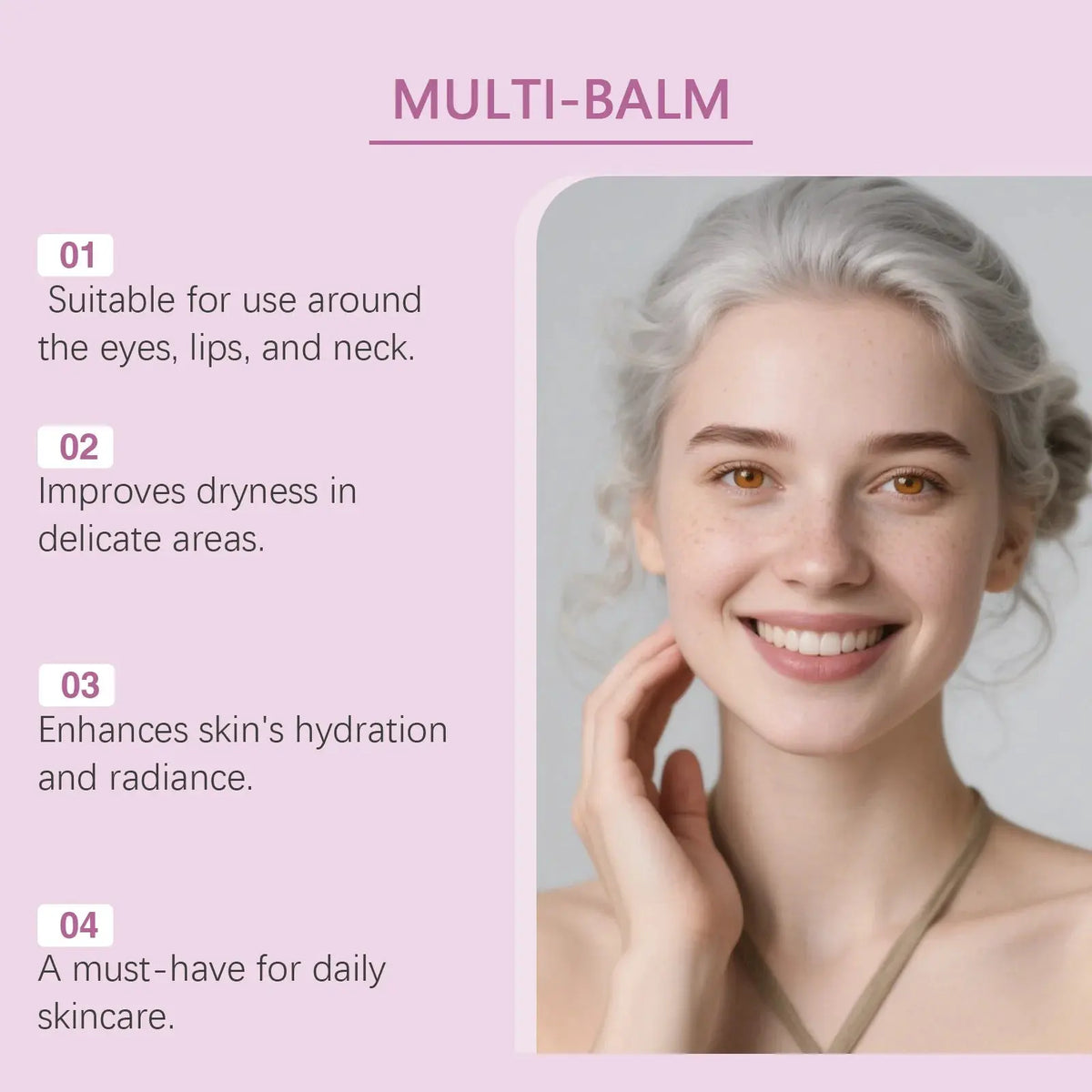 Anti-Aging Multi Balm Moisturizing Cream Stick