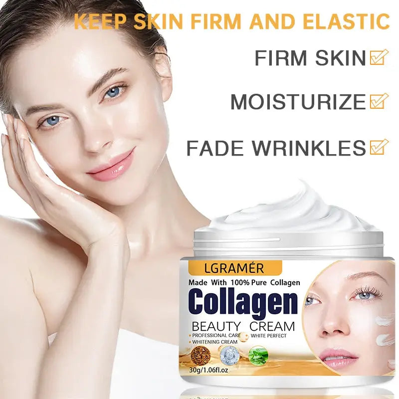 Anti-Aging Face Moisturizer with Collagen – Firming & Nourishing Cream
