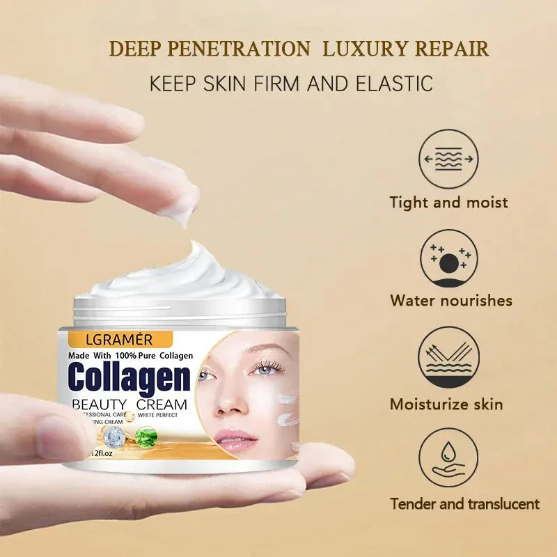 Anti-Aging Face Moisturizer with Collagen – Firming & Nourishing Cream