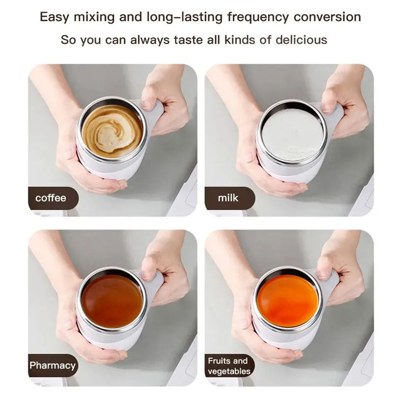 Automatic Mixing Cup Stirring Coffee Mug 