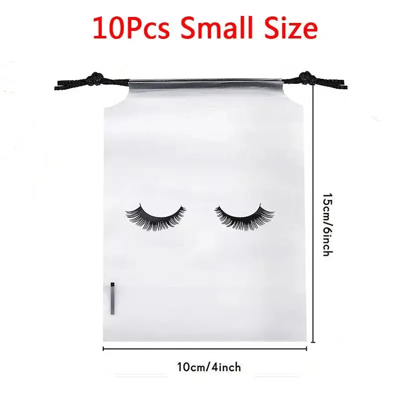 BOLUOYIN Waterproof Drawstring Travel Pouches, 10-Pack dylinoshop