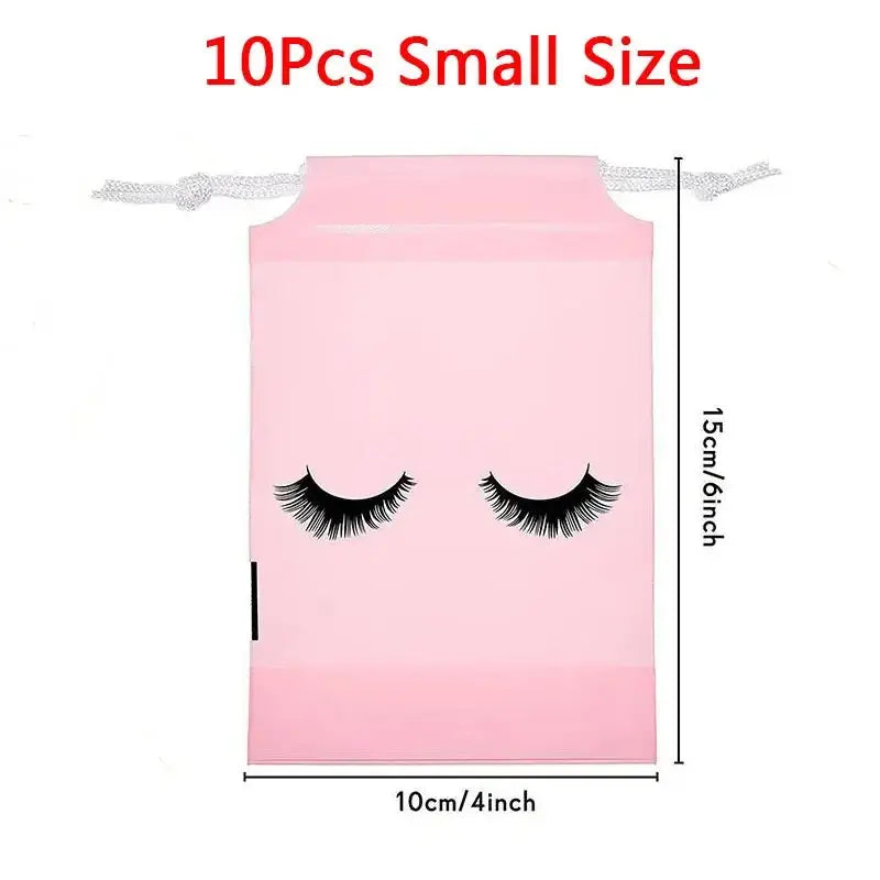 BOLUOYIN Waterproof Drawstring Travel Pouches, 10-Pack dylinoshop