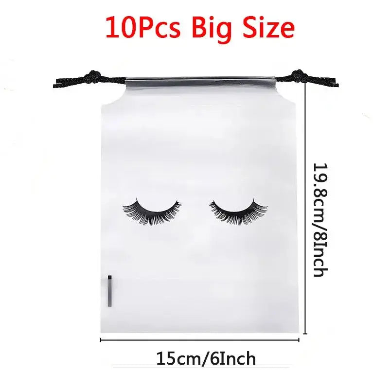 BOLUOYIN Waterproof Drawstring Travel Pouches, 10-Pack dylinoshop