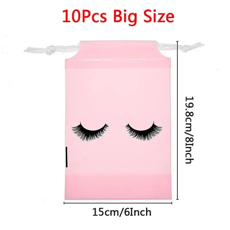 BOLUOYIN Waterproof Drawstring Travel Pouches, 10-Pack dylinoshop