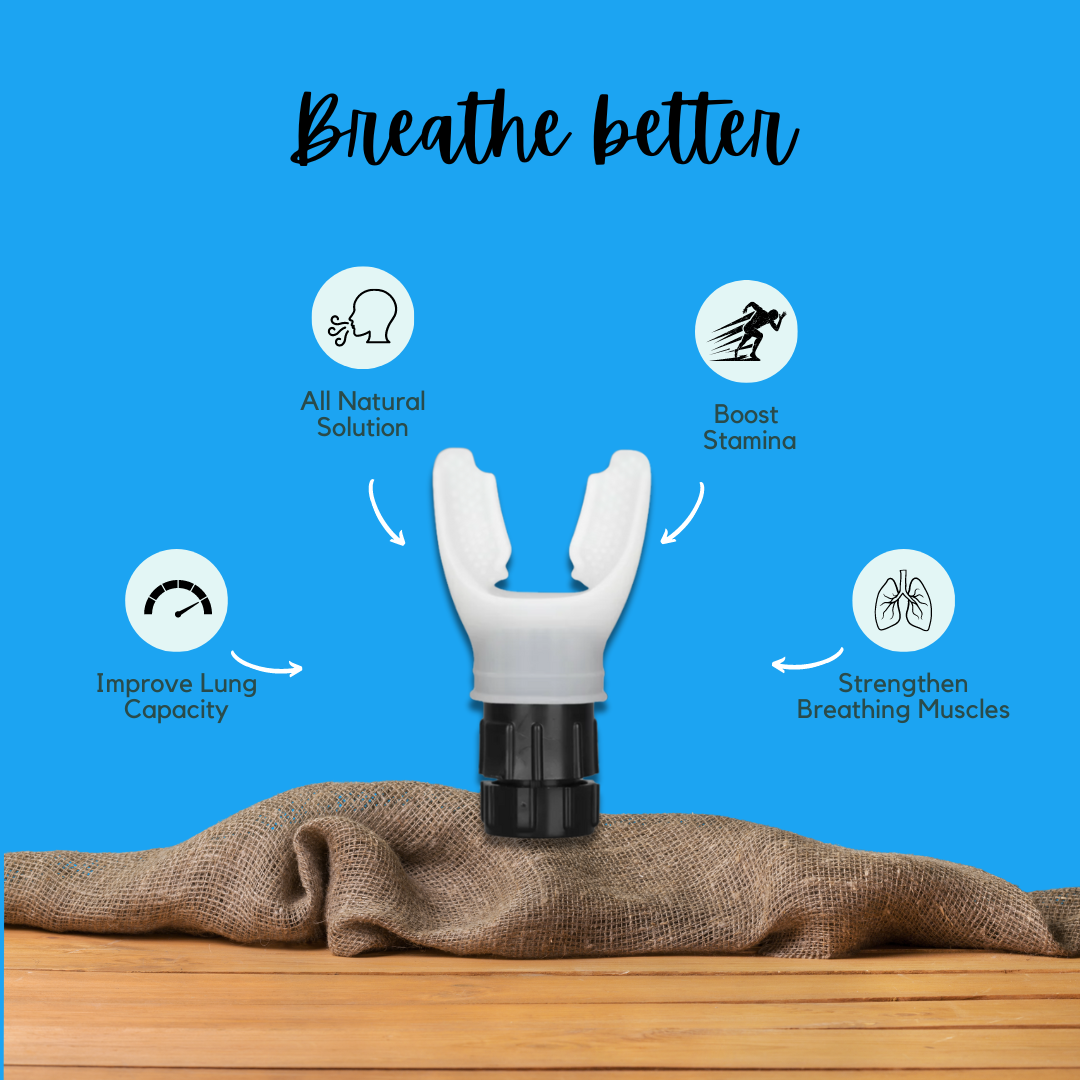 BreathMaster Pro | Enhance lung capacity and improve breathing quality 