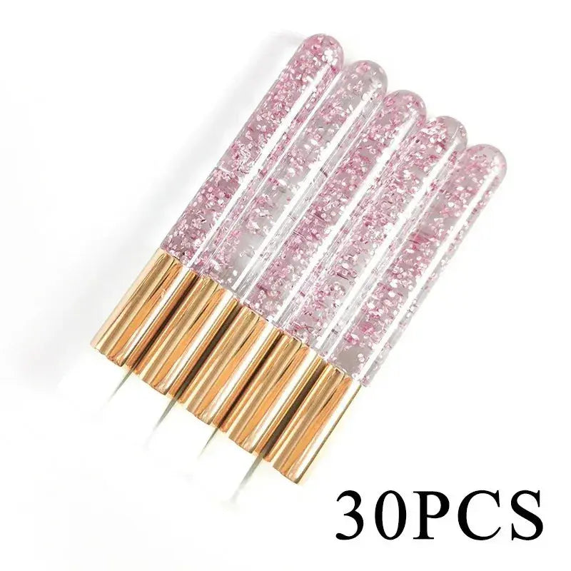 CNKESS Eyelash & Pore Cleaning Brushes, 30 or 50-Pack dylinoshop