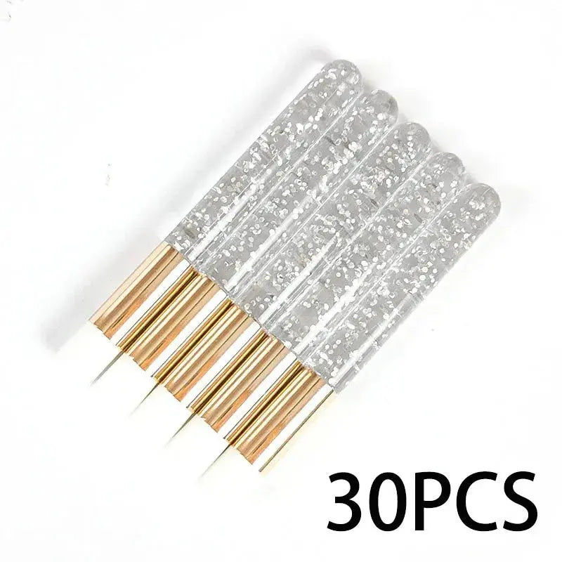 CNKESS Eyelash & Pore Cleaning Brushes, 30 or 50-Pack dylinoshop