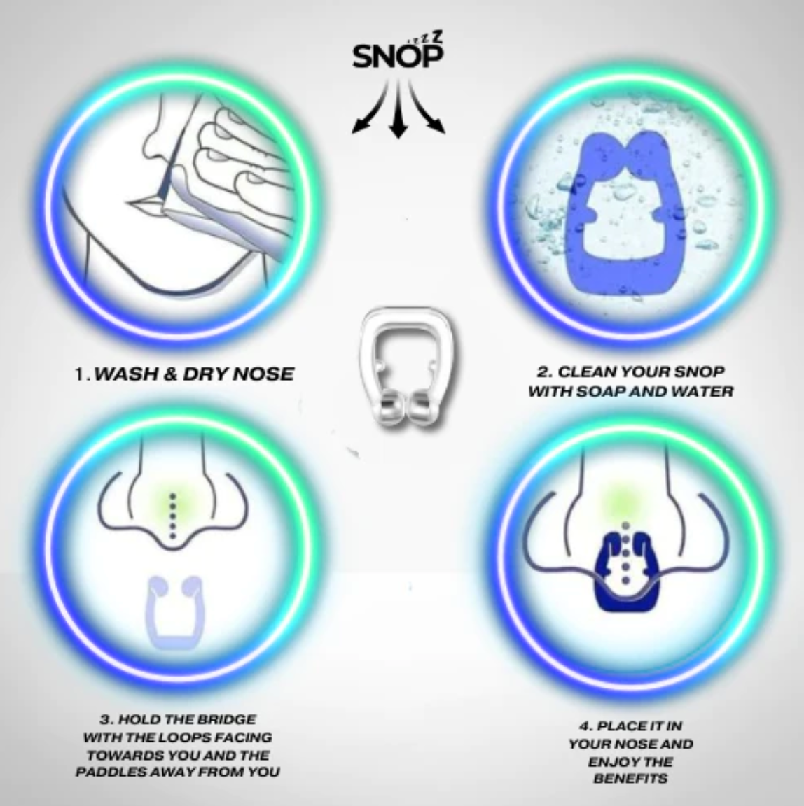Anti-Snoring Device | 4 PCS 