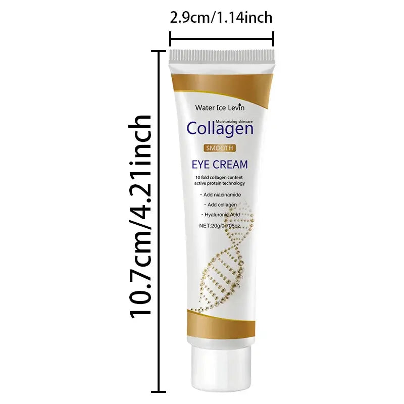 Collagen Eye Cream for Dark Circles & Puffiness, Firming & Moisturizing