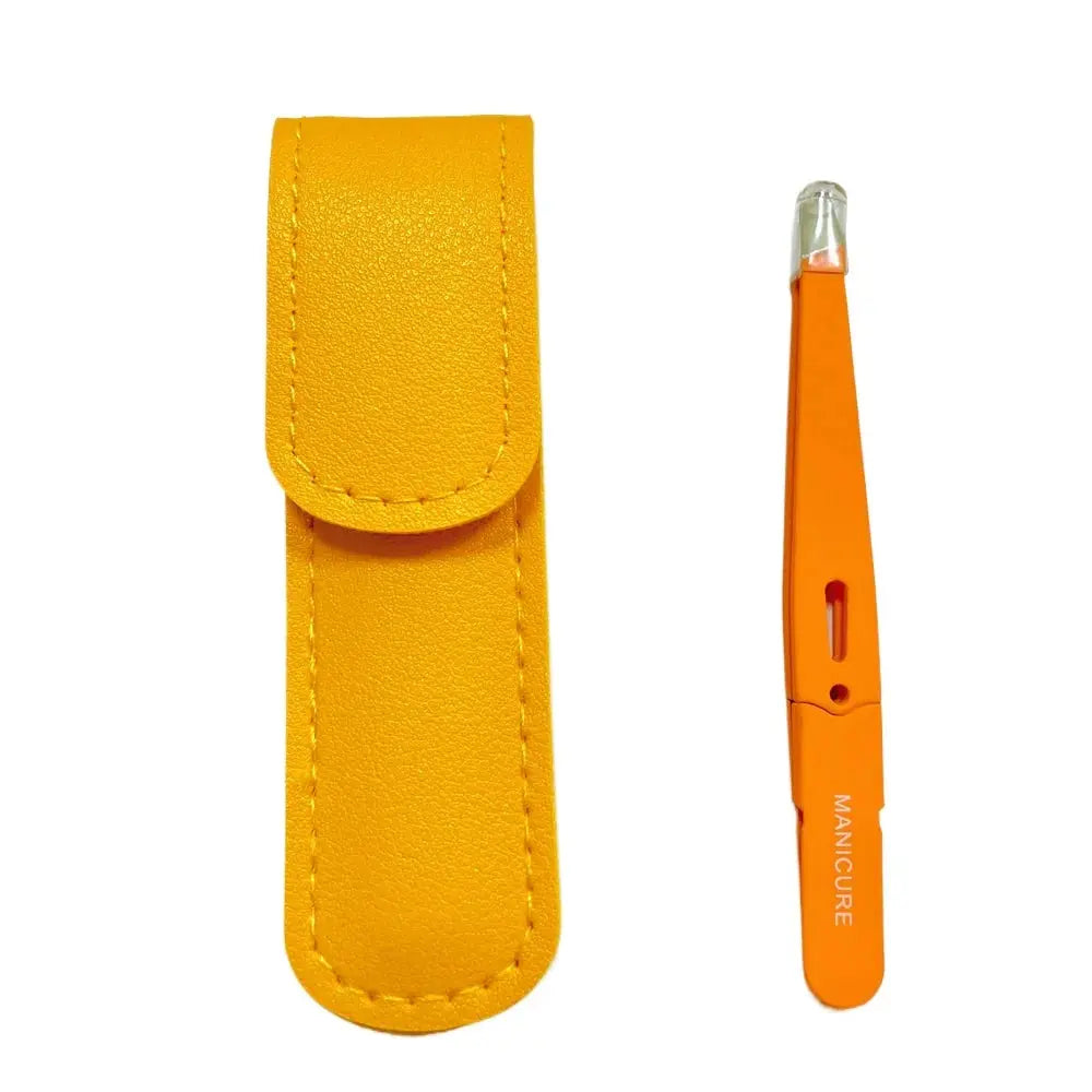 Colorful Slanted-Tip Eyebrow Tweezers dylinoshop