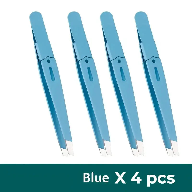 Colorful Slanted-Tip Eyebrow Tweezers dylinoshop