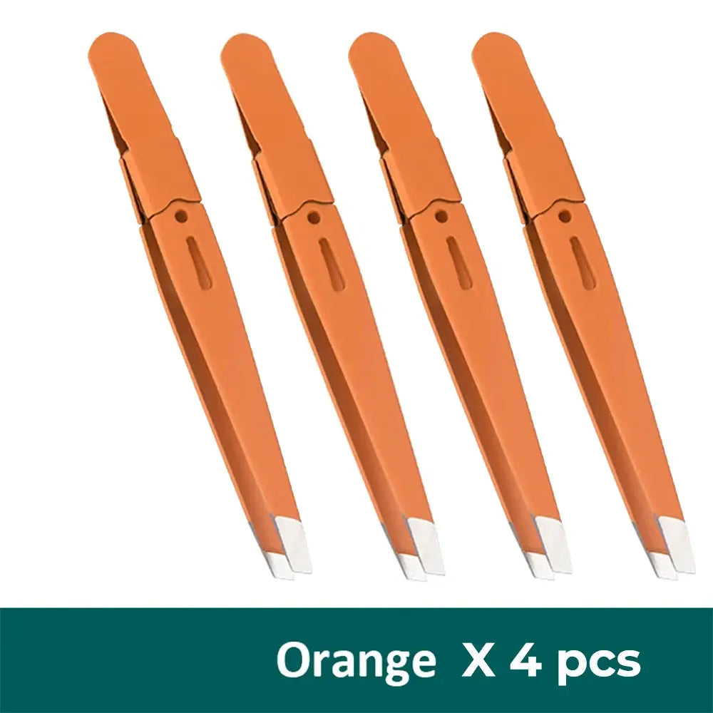 Colorful Slanted-Tip Eyebrow Tweezers dylinoshop