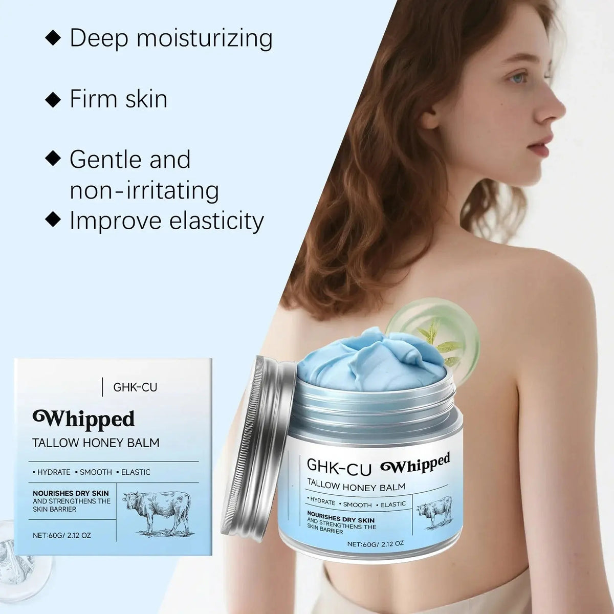 Copper Peptide Face & Body Moisturizer for Dry & Sensitive Skin