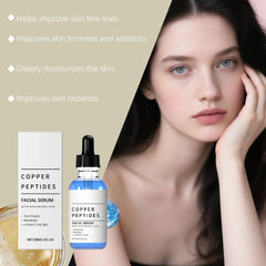 Copper Titanium Essence Hyaluronic Acid Serum For Sensitive Dry Moisturizing Brightening Soothing Face Skin Care Essence
