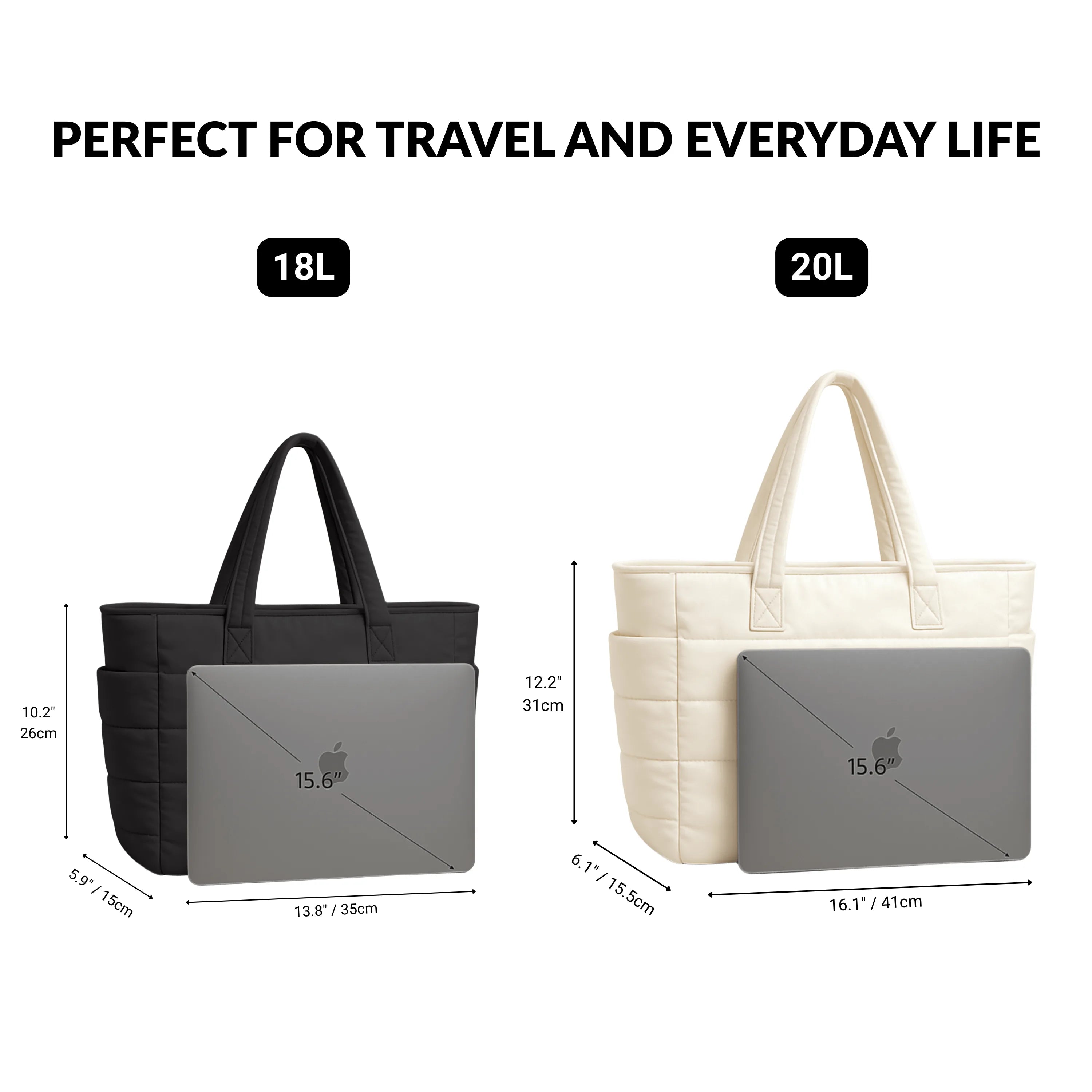 Cumulus Tote Bag | Spacious, Lightweight Beach Bag 