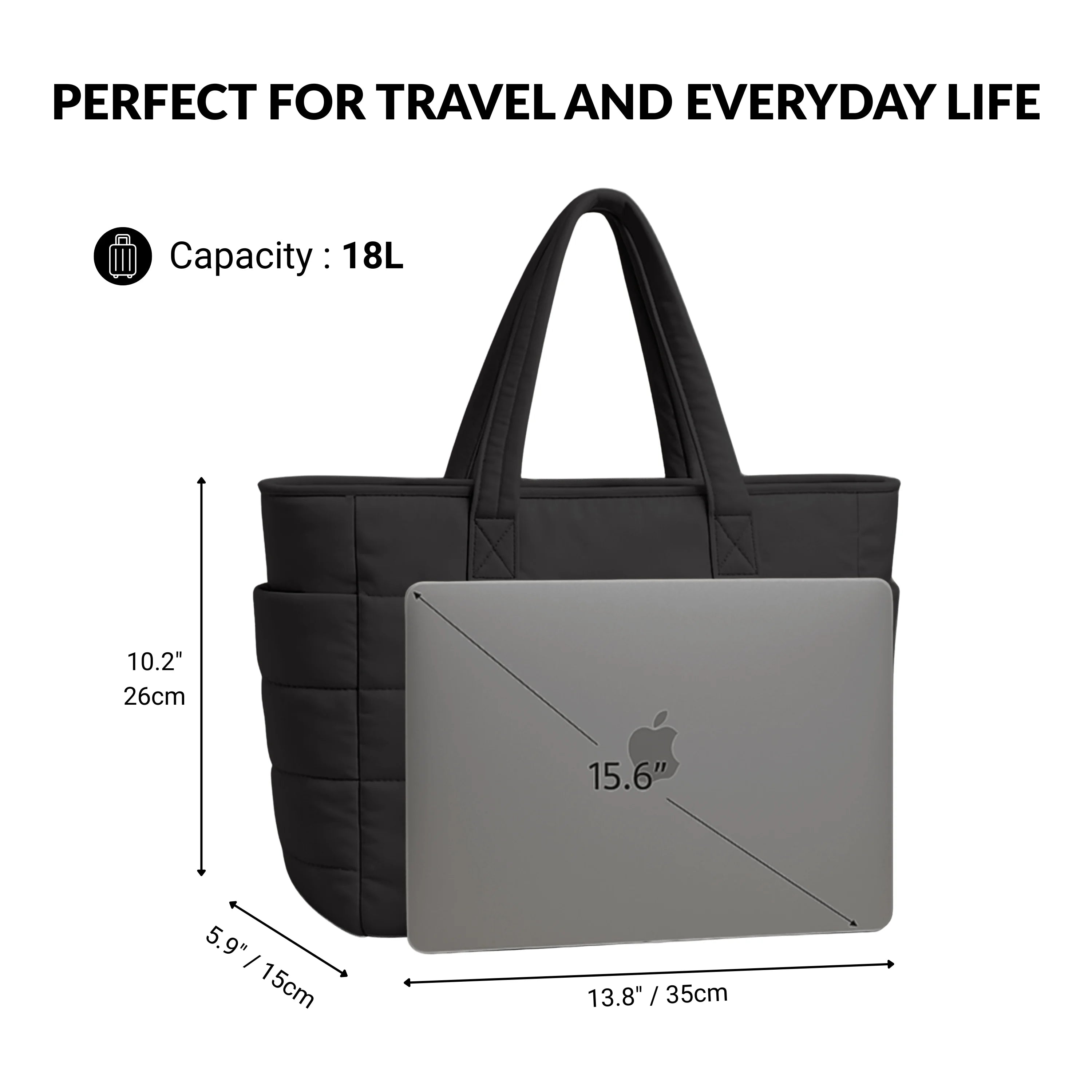 Cumulus Tote Bag | Spacious, Lightweight Beach Bag 