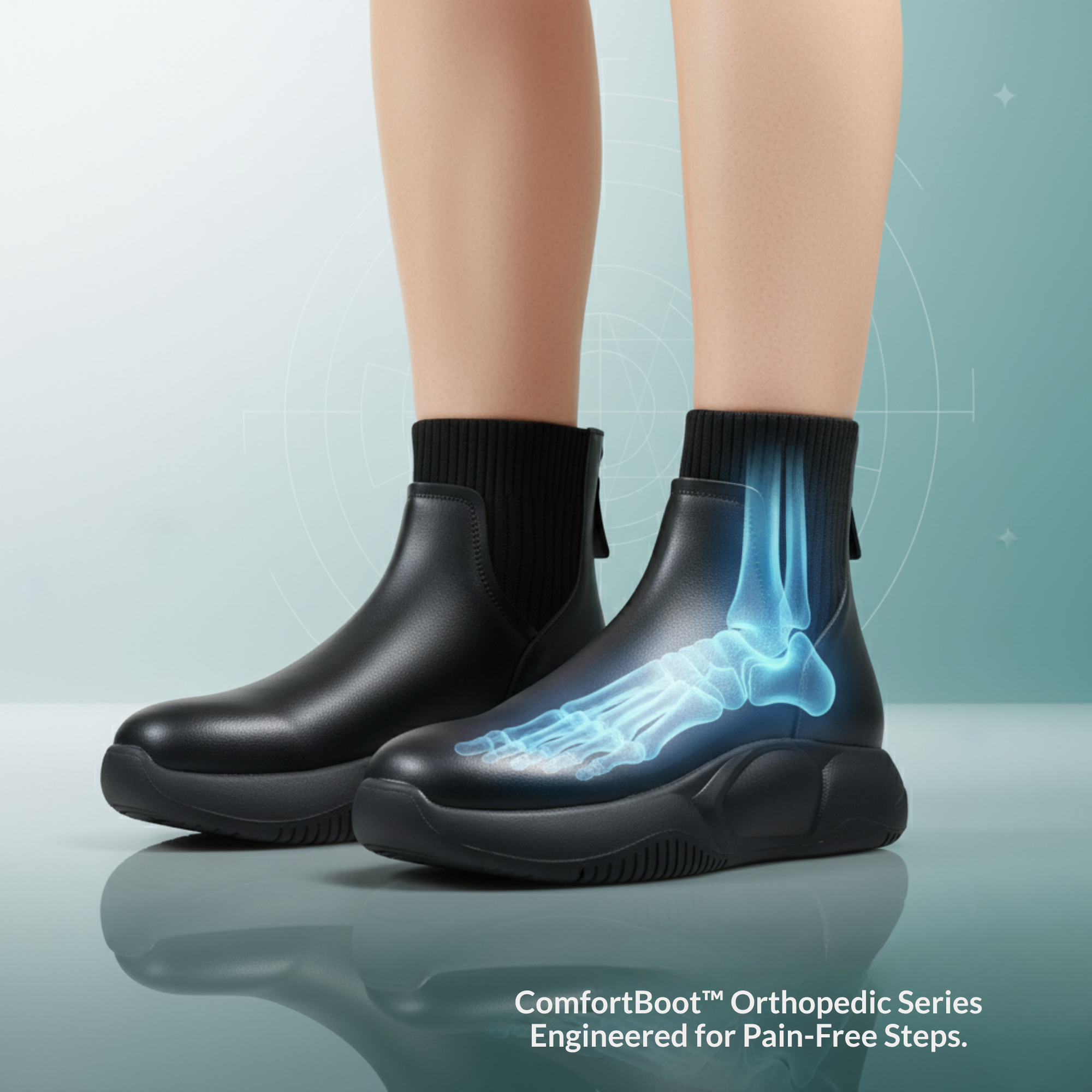 Cura Ortho Boots | Orthopedic Support, Enhanced Stability 