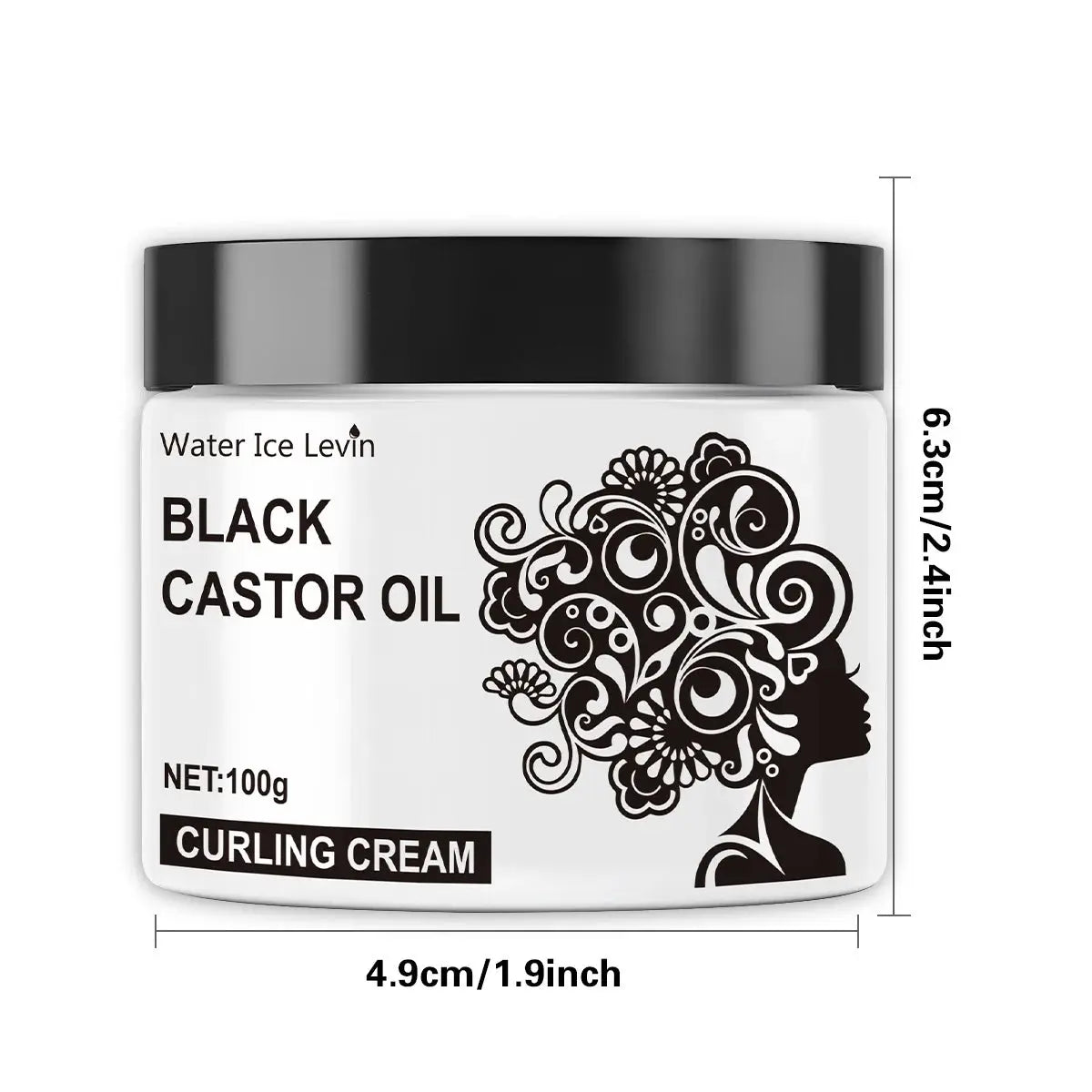 Curly Hair Elasticity Cream – Moisturizing Gel for Curl Definition, Cucumber Scent