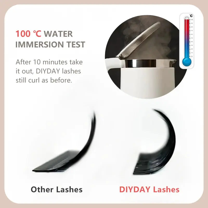 DIYDAY YY Shaped Eyelash Extension C D Curl Faux Mink Lashes Wholesale YY Shape False Eyelashes for Eye Makeup Beauty dylinoshop