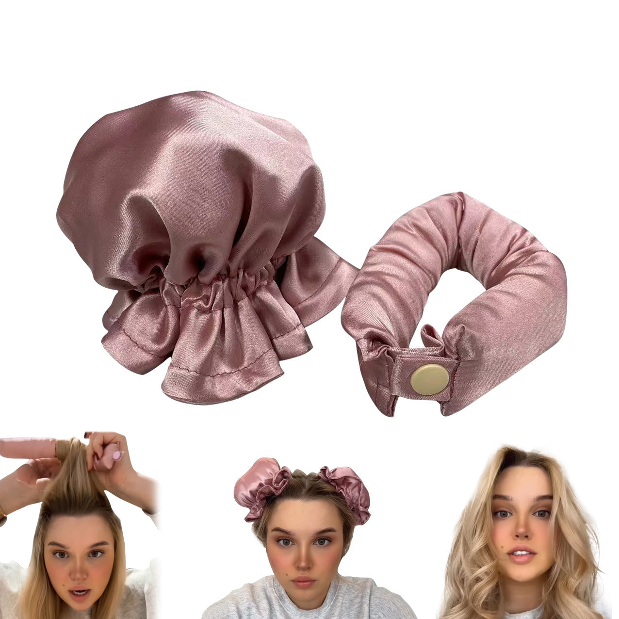 Dazzle Curl Styler | Heatless, Comfortable Overnight Curls 