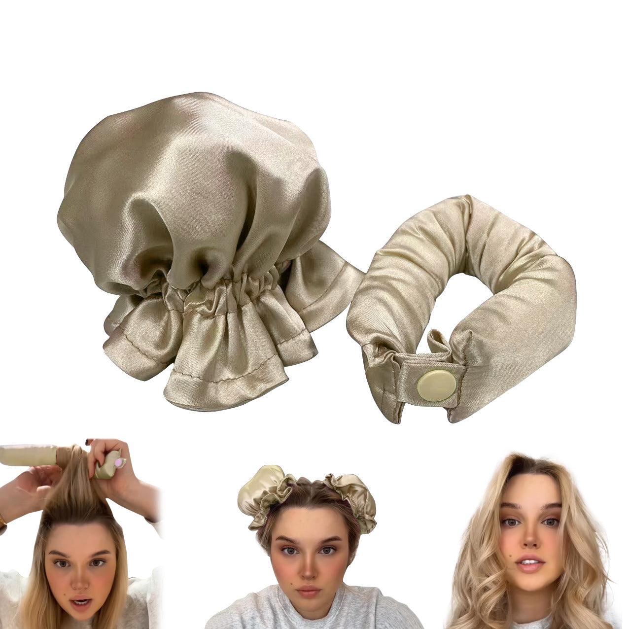 Dazzle Curl Styler | Heatless, Comfortable Overnight Curls 