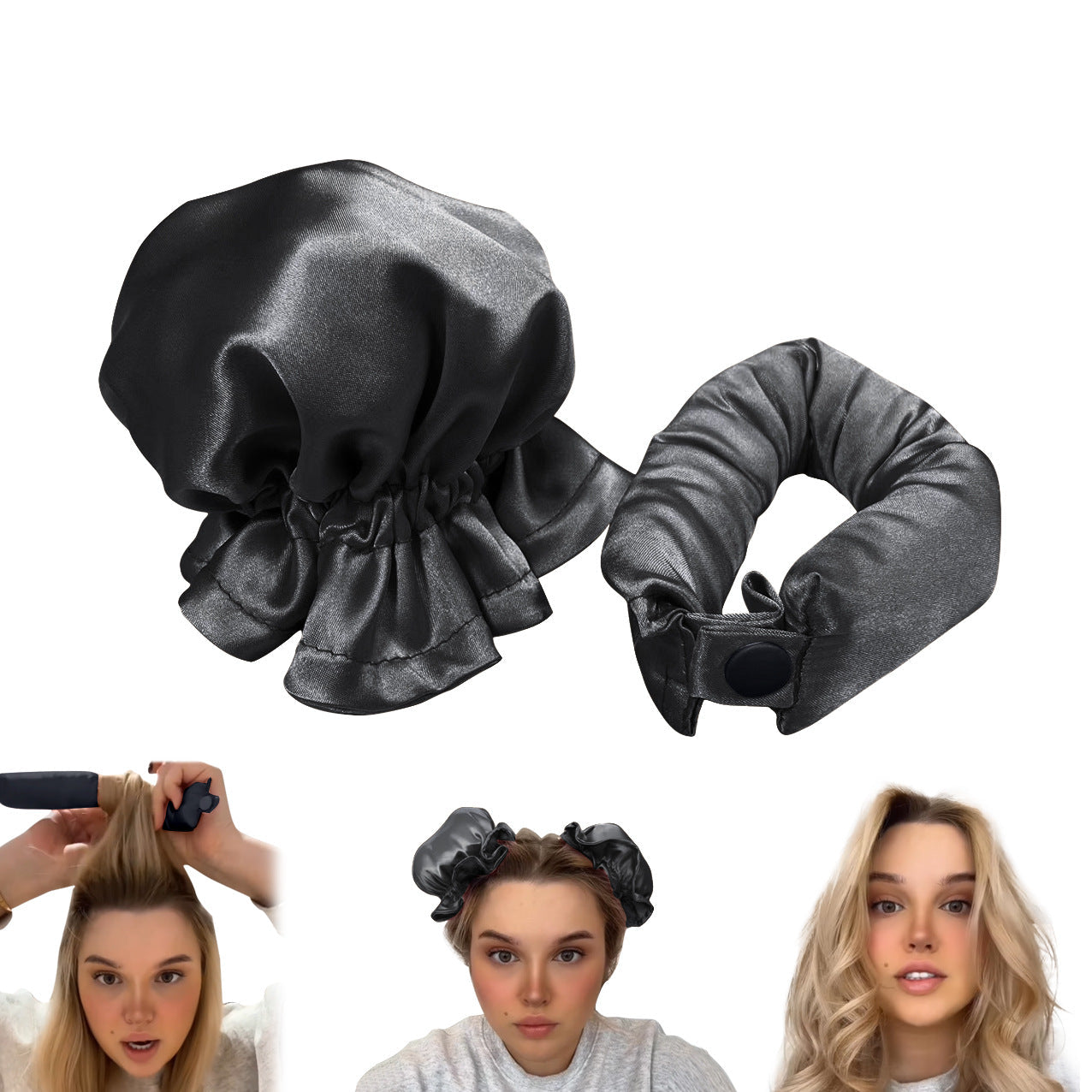 Dazzle Curl Styler | Heatless, Comfortable Overnight Curls 