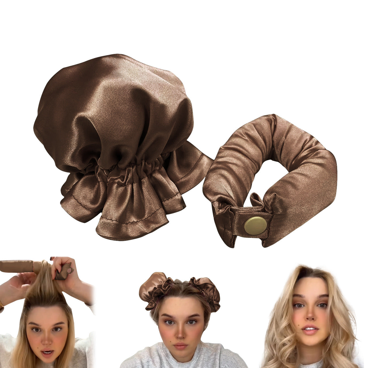 Dazzle Curl Styler | Heatless, Comfortable Overnight Curls 