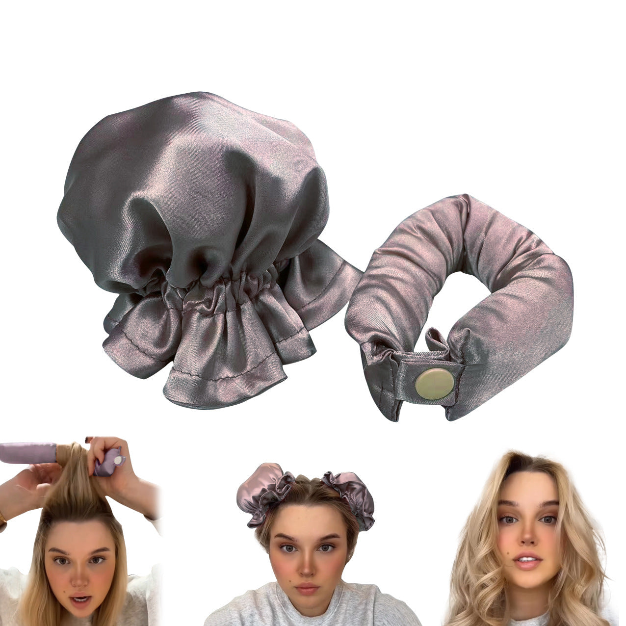 Dazzle Curl Styler | Heatless, Comfortable Overnight Curls 