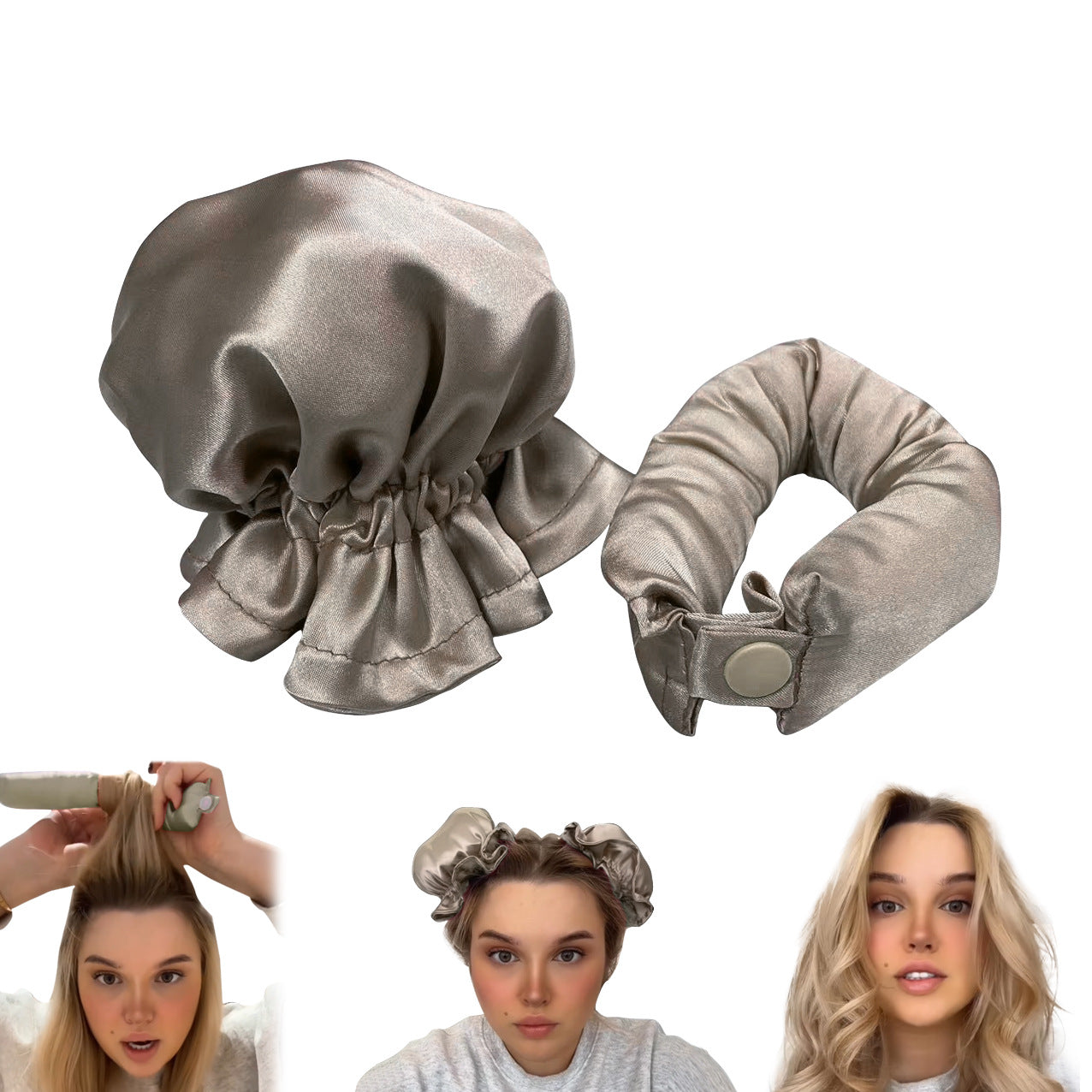 Dazzle Curl Styler | Heatless, Comfortable Overnight Curls 