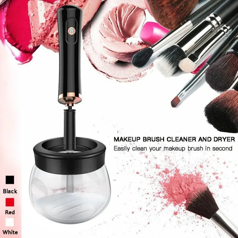 Electric Makeup Brush Cleaner Machine - Fast Spin Wash & Dry dylinoshop