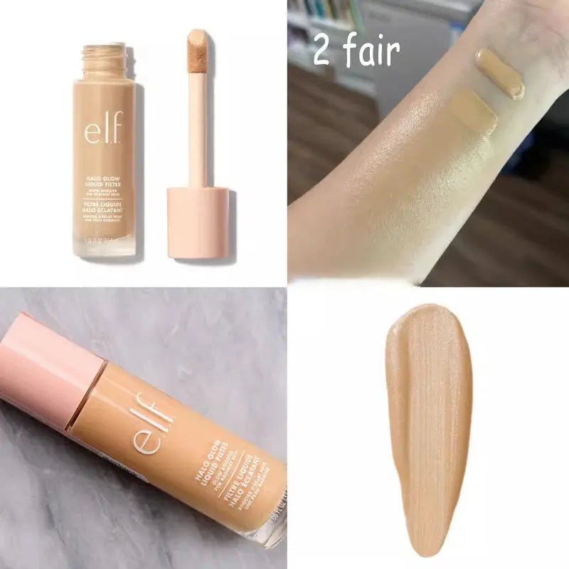 Elf Liquid Foundation Naturally Covers Flaws Waterproof Oil Control Moisturizing Long Lasting Base Makeup Professional Product dylinoshop