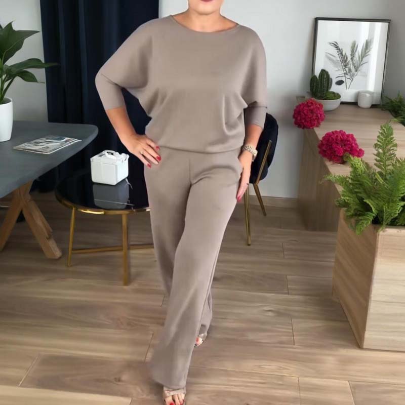 Elysian Women's Set | Soft Loungewear Cardigan, Top, and Pants 