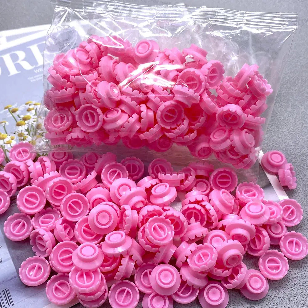 Eyelash Glue Holder Stand with 100 Flower Volume Fan Pallets dylinoshop