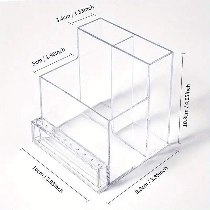 FUMOSIK Clear Acrylic Nail Drill Bit Display & Organizer dylinoshop