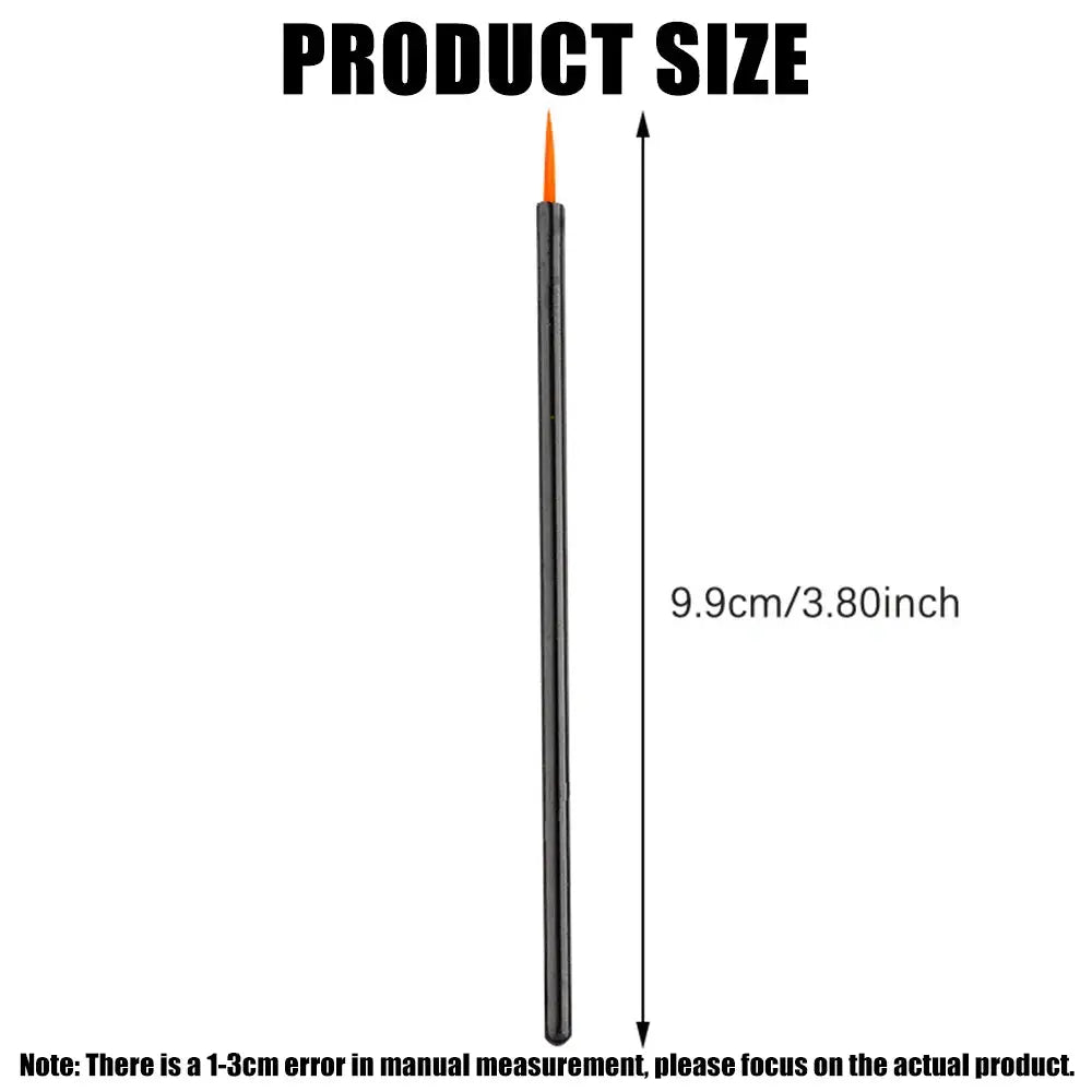 Fine-Tip Eyeliner & Detail Brushes, 50 or 100-Pack dylinoshop