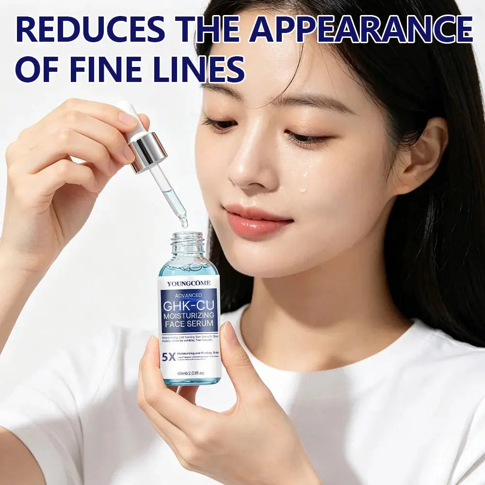 Copper Peptide (GHK-Cu) Anti-Aging Face Cream & Serum - Firming & Hydrating Moisturizer