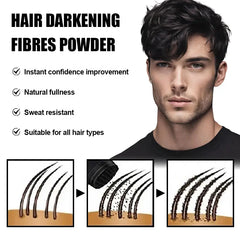 GOIPLE Professional Hair Building Fibers Powder Waterproof Long Lasting Unisex Natural Thickening Hair Anti-loss Fiber Products