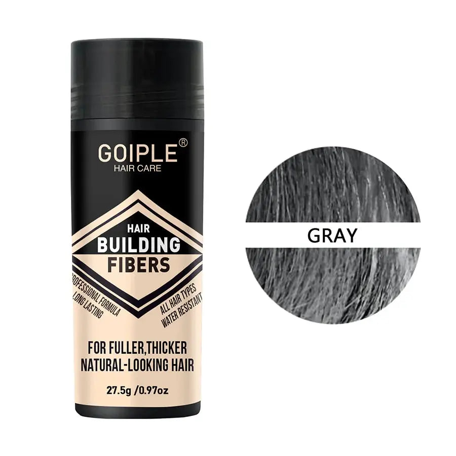 GOIPLE Hair Building Fiber Powder – Natural Thickening, Waterproof, Long Lasting