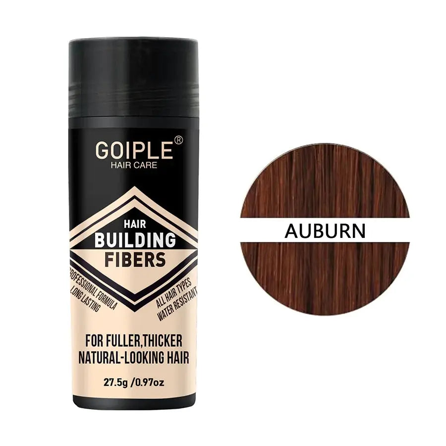GOIPLE Hair Building Fiber Powder – Natural Thickening, Waterproof, Long Lasting