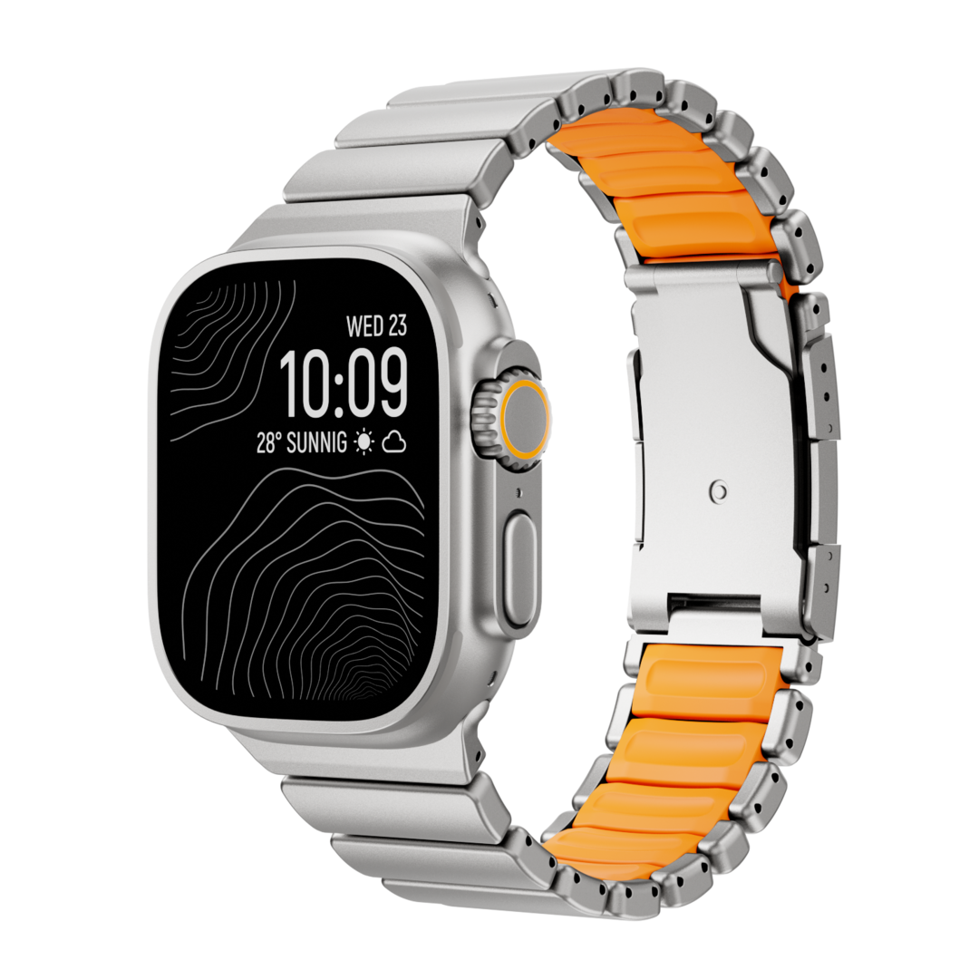 Garnet Titanium Watch Band | Grade 5, Water-Resistant for Apple Watch Ultra 
