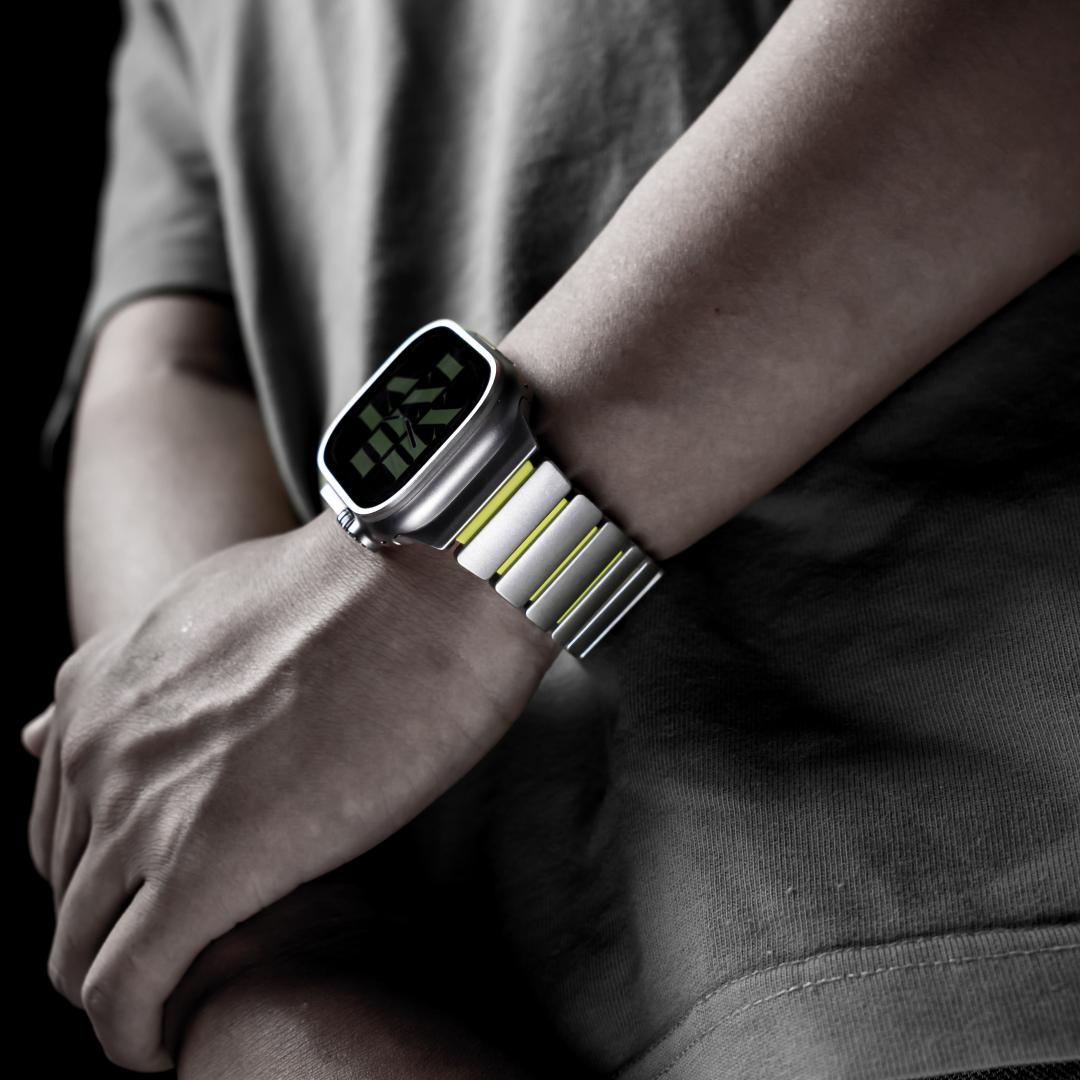 Garnet Titanium Watch Band | Grade 5, Water-Resistant for Apple Watch Ultra 