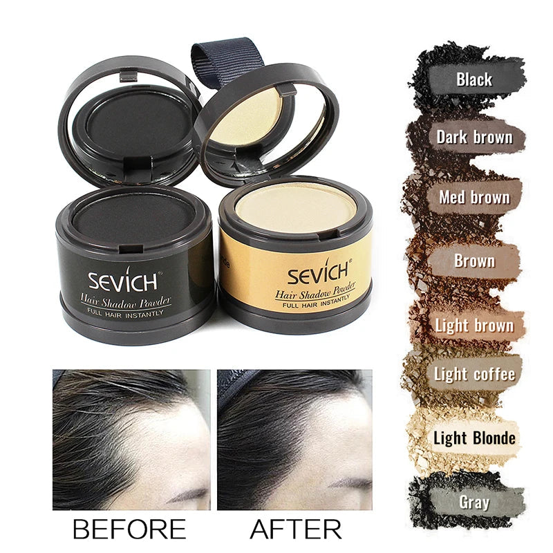 Sevich Hairline Powder 4g Hairline Shadow Powder Makeup Hair Concealer Natural Cover Unisex Hair Loss Product dylinoshop