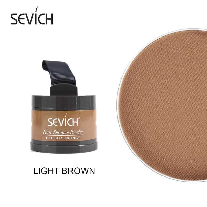 Sevich Hairline Powder 4g Hairline Shadow Powder Women Men Makeup Hair Concealer Natural Cover Unisex Hair Straightener Brush dylinoshop