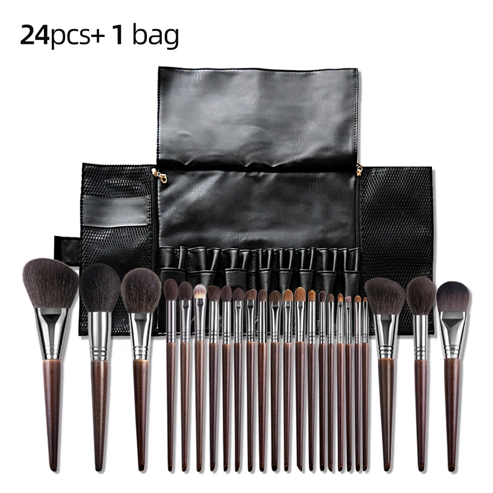 OVW Makeup brushes set professional Goat Hair Makeup Brushes Set Eye Shadow Blending Eyeliner Eyelash Eyebrow Brush For Makeup